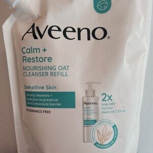 Aveeno Calm + Restore Cleanser Refill Sensitive skin 2 pack